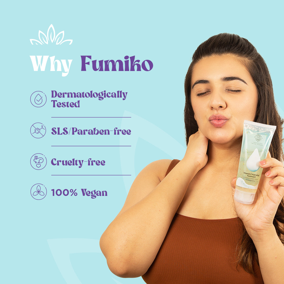 Fumiko Vitamin C Hydrating Facewash - 100 ml